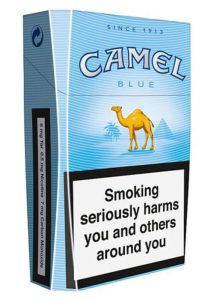 blue camel cigarettes